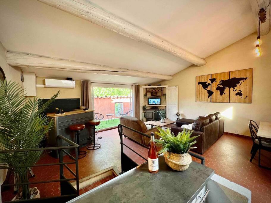 Charmant Appartement Bédoin Zewnętrze zdjęcie